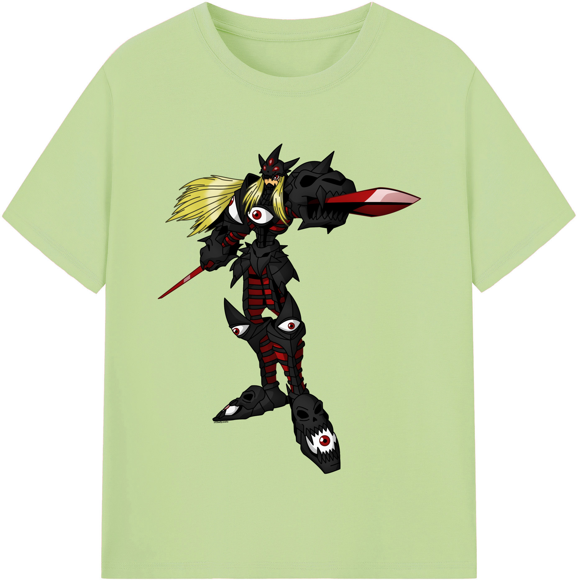 （画像用） Digimon デジタルモンスター/デジモン 綿100％半袖Tシャツ（フロントプリント）